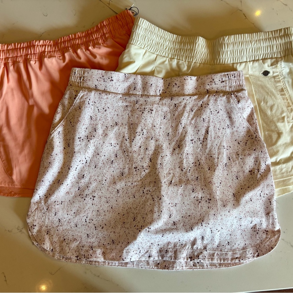 CALIA by Carrie Underwood Set of 3 Athletic Skort and Shorts